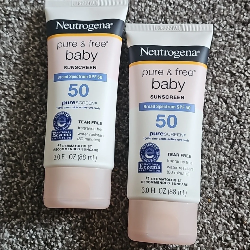 Neutrogena Pure & Free Baby Sunscreen SPF 50  2 Pack